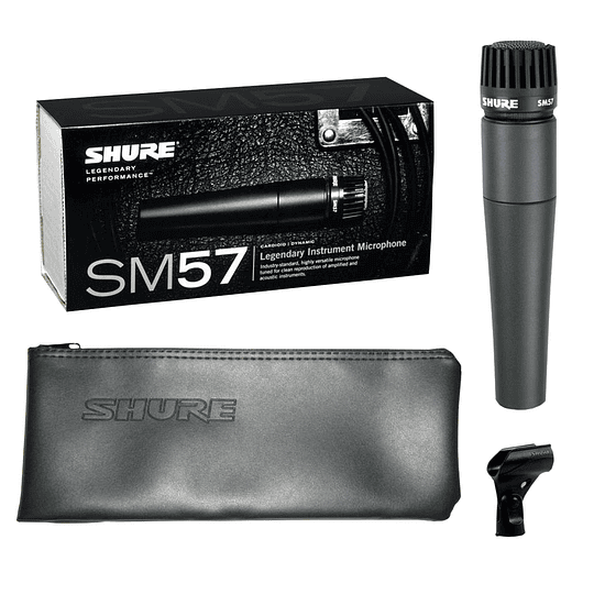 Micrófono De Instrumento Shure SM57 LC