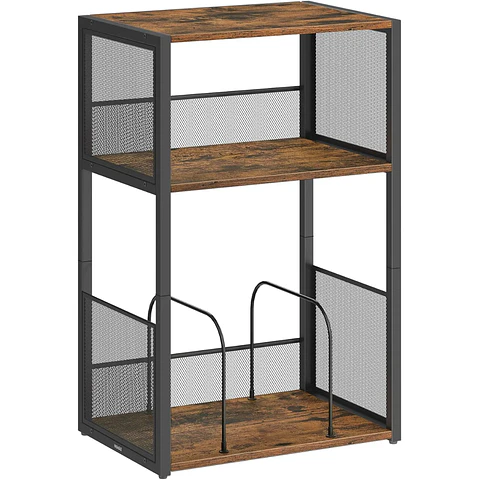 Mueble Rack para Tornamesa y Vinilos Vasagle | 10discos