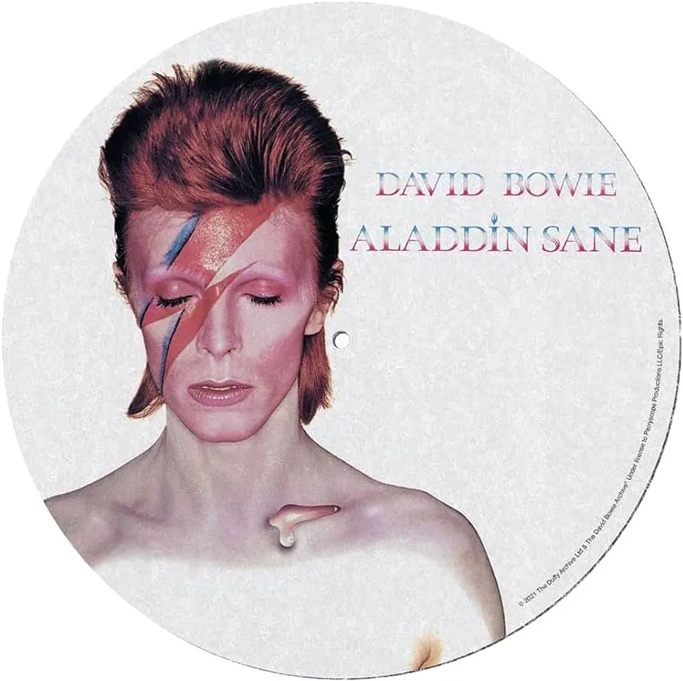 Slipmats Alfombrilla David Bowie - Aladdin Sane (single) 1