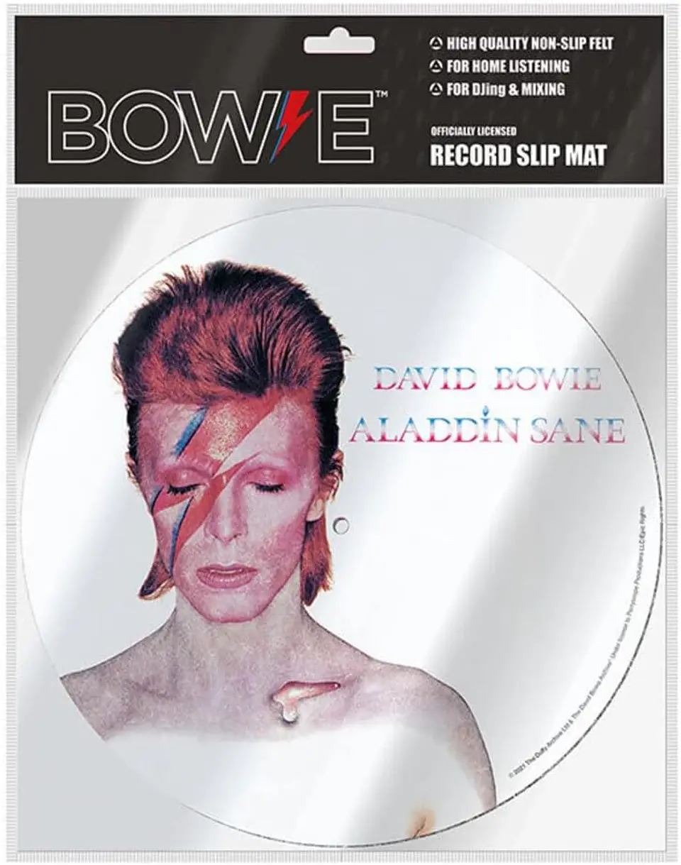 Slipmats Alfombrilla David Bowie - Aladdin Sane (single) 2