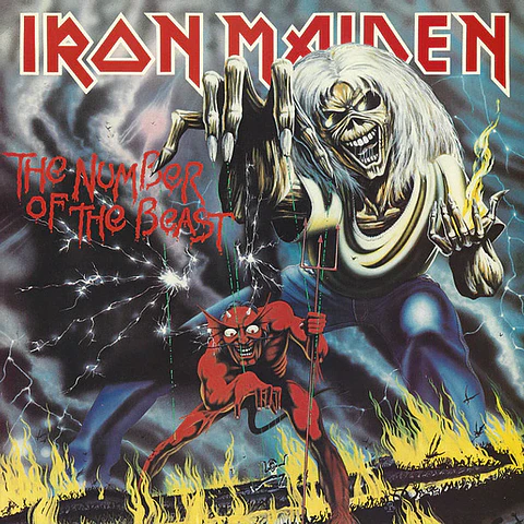 Iron Maiden - The Number of the beast (vinilo 1Lp)