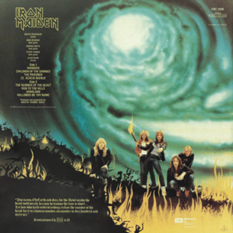 Iron Maiden - The Number of the beast (vinilo 1Lp)