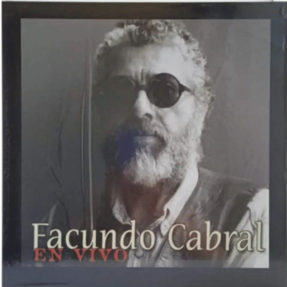 Facundo Cabral - En vivo (vinilo 1Lp) 1