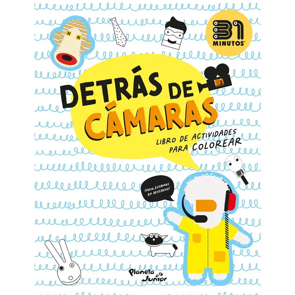 31 minutos - Detrás de cámaras (libro de actividades para colorear) 1