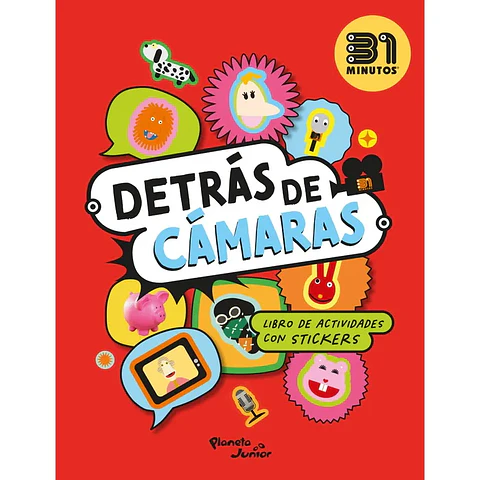 31 minutos - Detrás de cámara (libro de actividades con stickers)