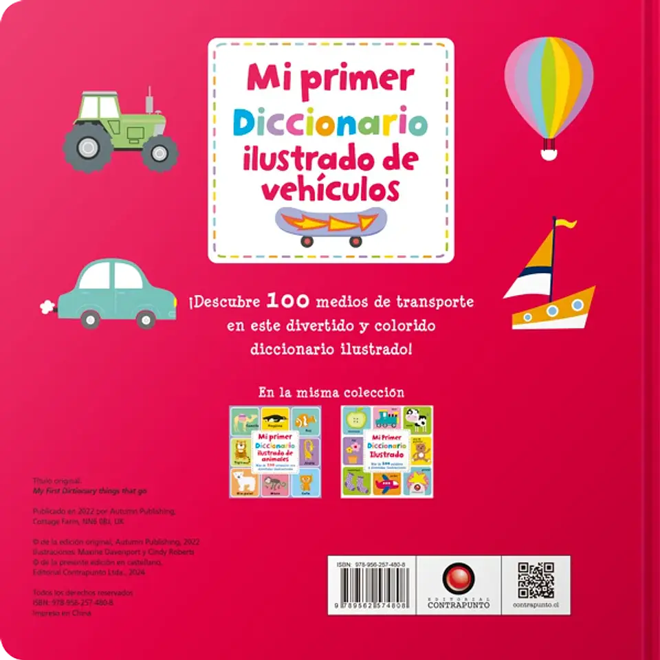 Mi primer diccionario ilustrado de vehículos 2