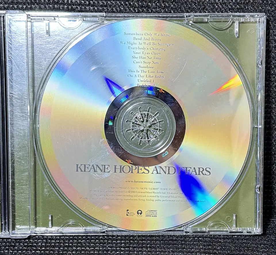 Keane - Hope and fears / Special edition (CD de época) 4
