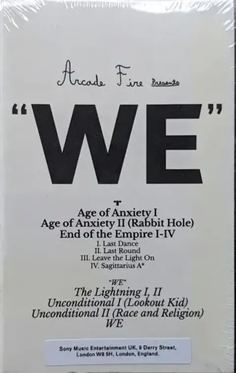 ARCADE FIRE – WE (CASSETTE)