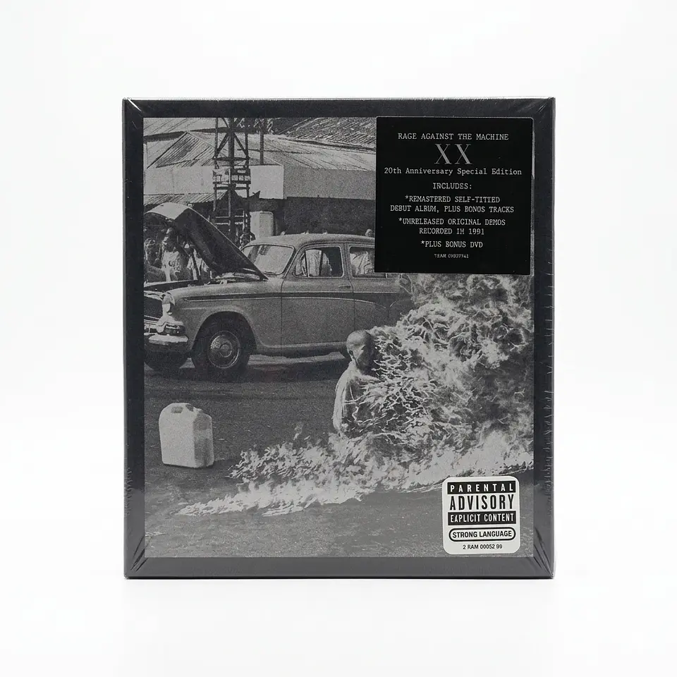RAGE AGAINST THE MACHINE – RAGE AGAINST THE MACHINE 2CD+1DVD EDICION XX ANIVERSARIO (CD) 1