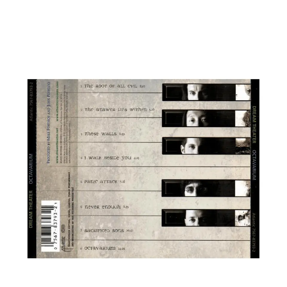 DREAM THEATER - OCTAVARIUM (CD) 2