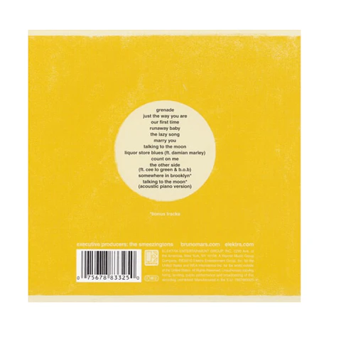 BRUNO MARS - DOO-WOPS & HOOLIGANS (CD)