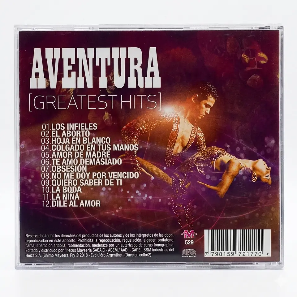 AVENTURA – GREATEST HITS (CD) 2