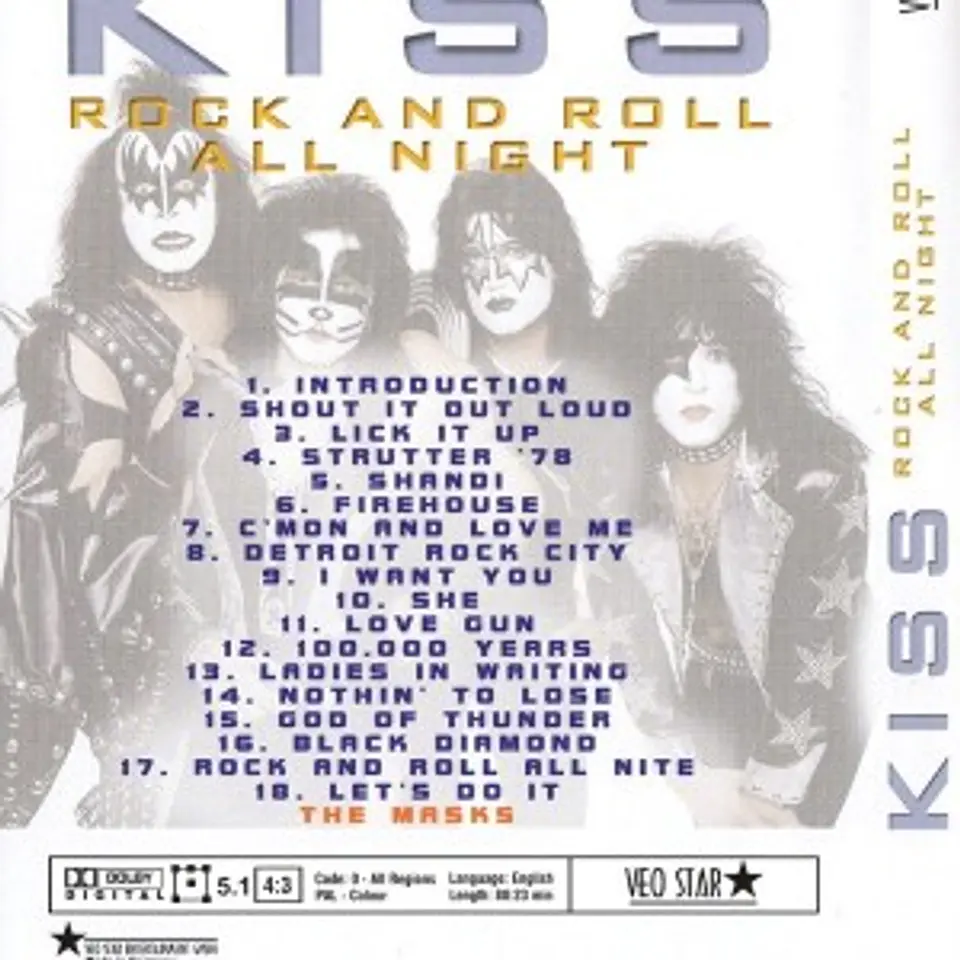 KISS - ROCK AND ROLL ALL NIGHT (DVD) 2
