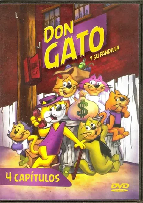 Don gato y su pandilla - 4 capítulos (DVD)