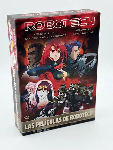 PACK LAS PELÍCULAS DE ROBOTECH - 3 VOLÚMENES (DVD)
