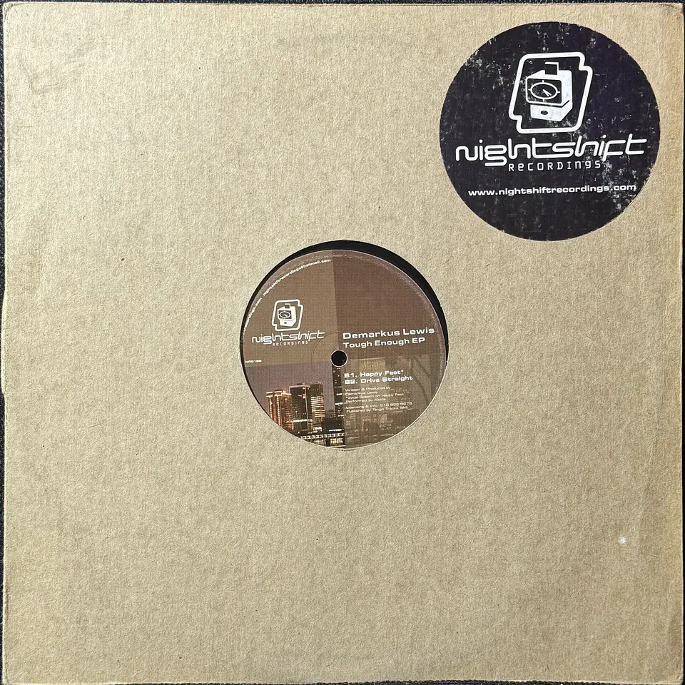 Tough Enough EP - Demarkus Lewis (vinilo de época/electrónica) 1
