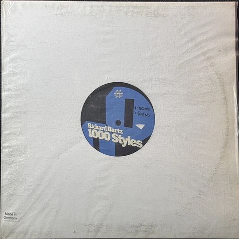 Richard Bartz - 1000 Styles (vinilo de época/electrónica)