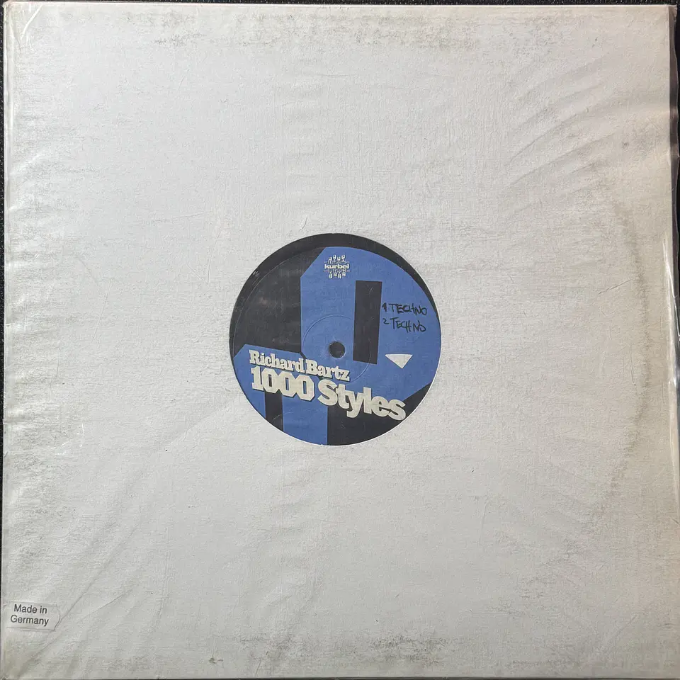 Richard Bartz - 1000 Styles (vinilo de época/electrónica) 1