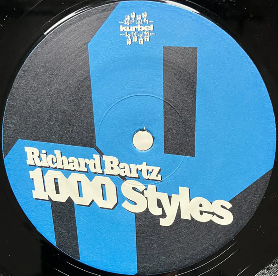 Richard Bartz - 1000 Styles (vinilo de época/electrónica) 2