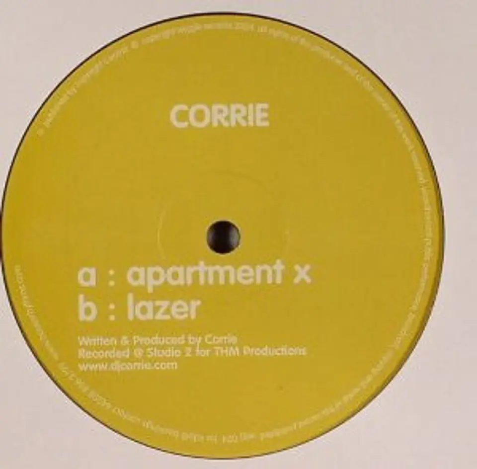Corrie - Apartament X (vinilo de época/electrónica) 2