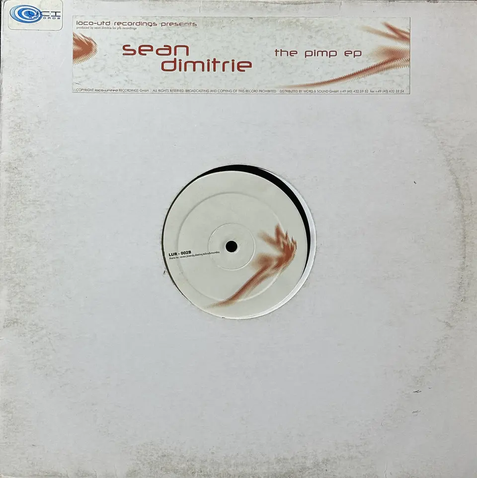 Sean Dimitrie - The PIMP EP (vinilo de época/electrónica) 1