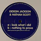 Gideon Jackson & Nathan Scott - Look What I Did (vinilo de época/electrónica) - Miniatura 2