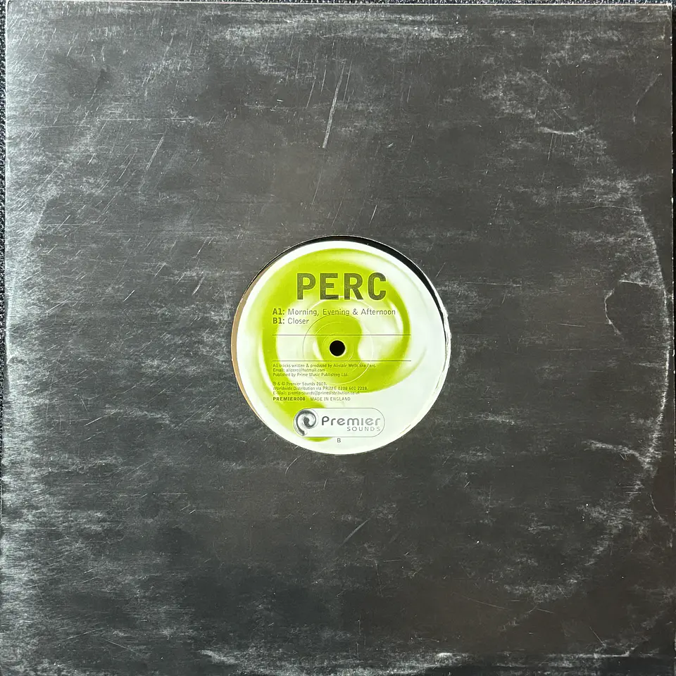 Perc - Morning, evening & afternoon (vinilo de época/electrónica) 1