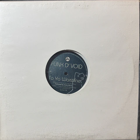 Funk D´Void - To ya waistline (vinilo de época/electrónica)