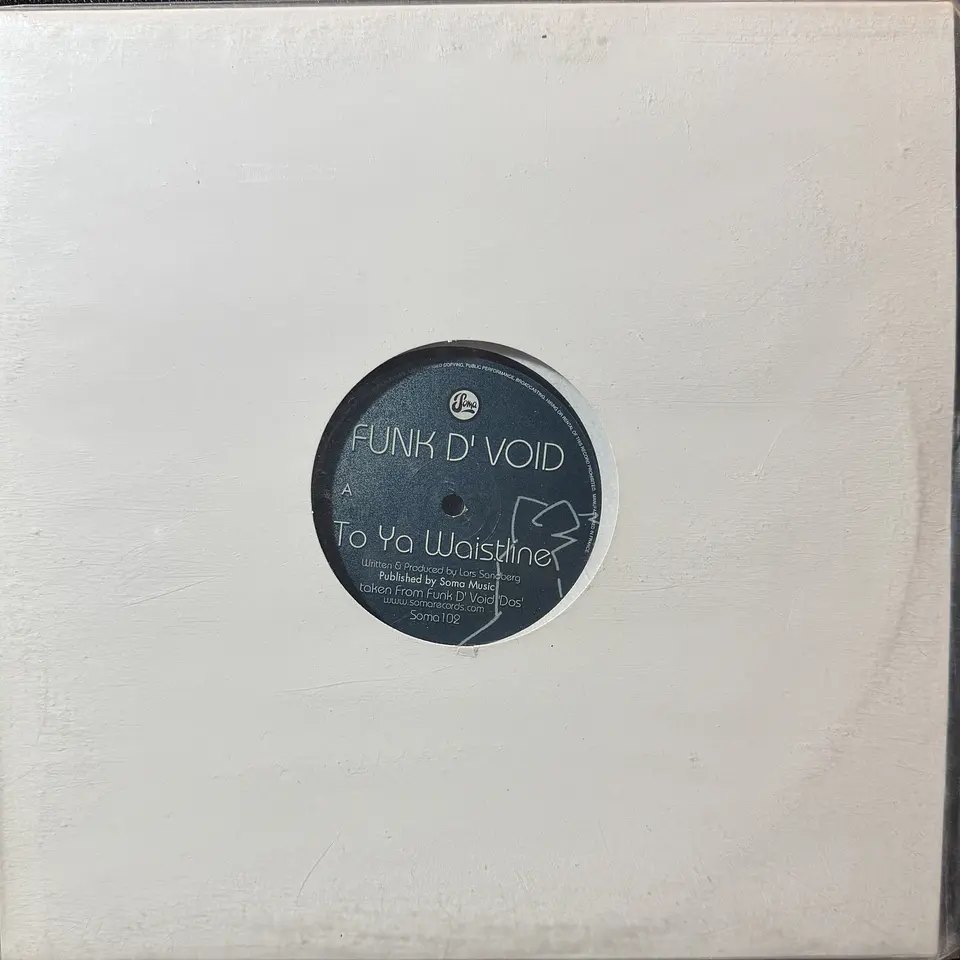 Funk D´Void - To ya waistline (vinilo de época/electrónica) 1