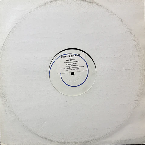 Autonomy - Drug kissed angels (vinilo de época/electrónica)