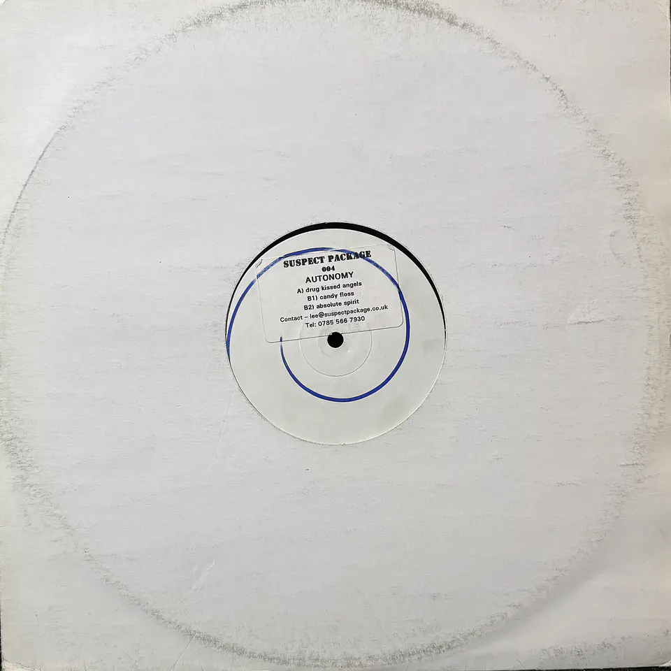 Autonomy - Drug kissed angels (vinilo de época/electrónica) 1