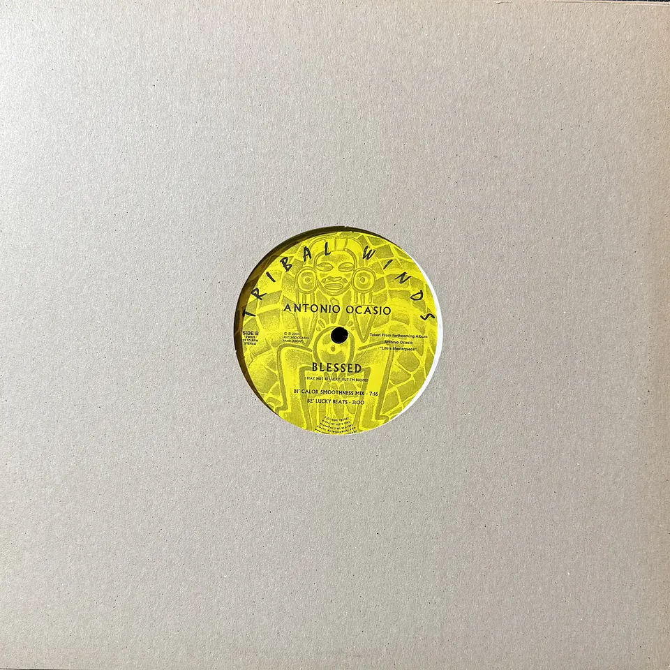 Antonio Ocaso - Blessed (vinilo de época/electrónica) 1