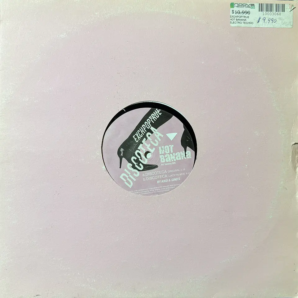 Exchpoptrue - Discoteca (vinilo doble de época/electrónica) 1