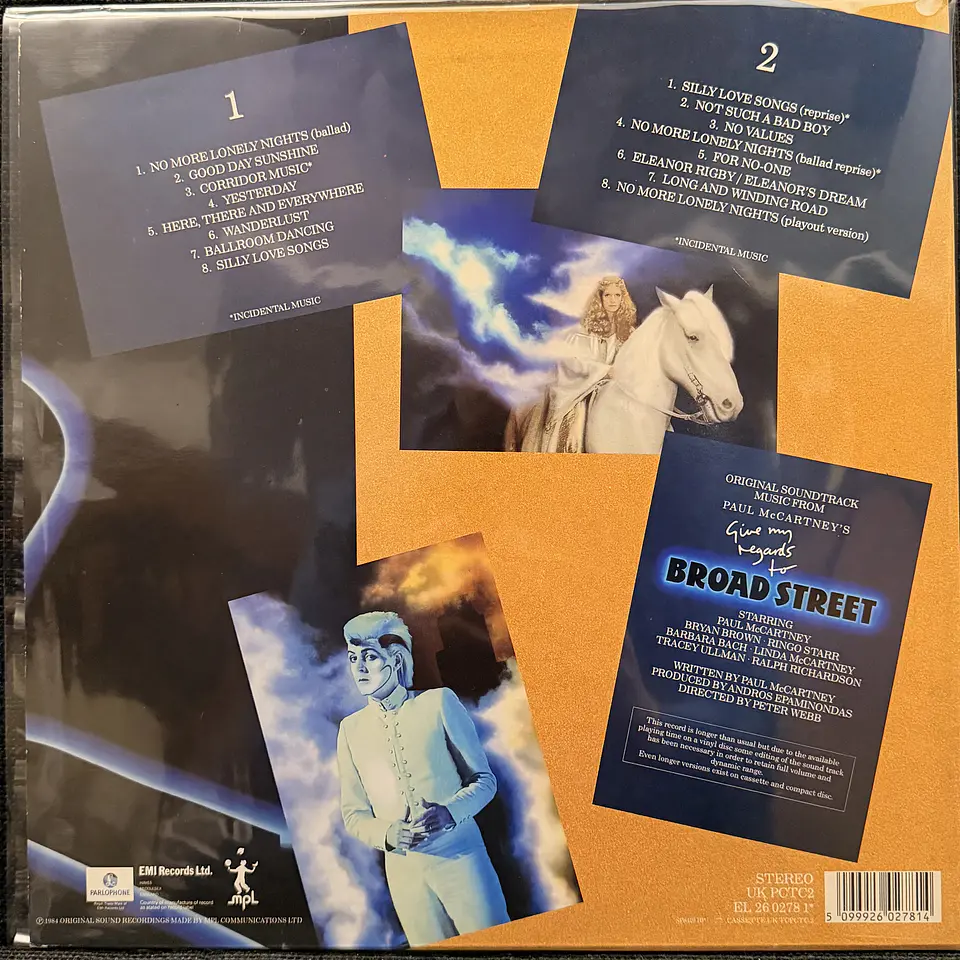 Paul McCartney - Broad Street (vinilo de época Lp) 2