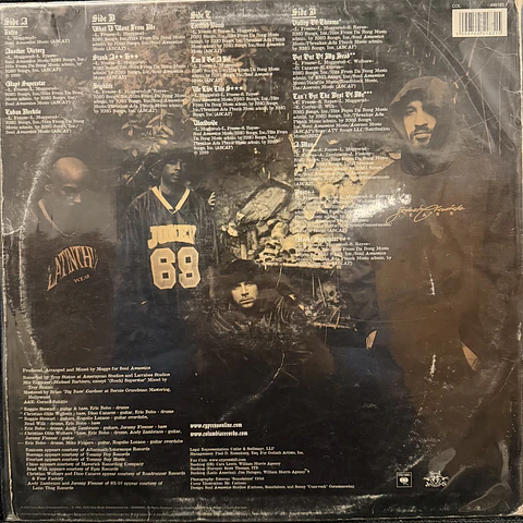 Cypress Hill - Skull & bones (vinilo de época 2Lp)