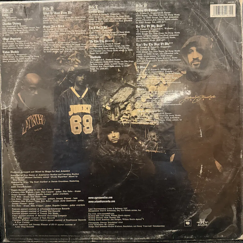 Cypress Hill - Skull & bones (vinilo de época 2Lp) 2