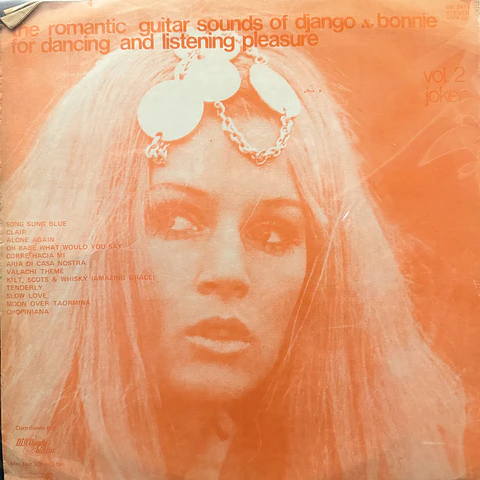 Django & Bonnie - The romantic guitar sound for dancing and listening pleasure, vol. 2 (vinilo de época 1Lp)