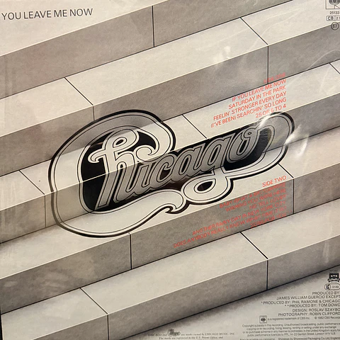 Chicago - If you leave me now (vinilo de época 1Lp)