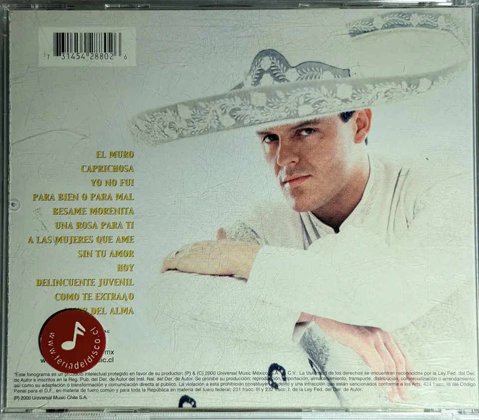 Pedro Fernández - Yo no fui (CD de época) 2