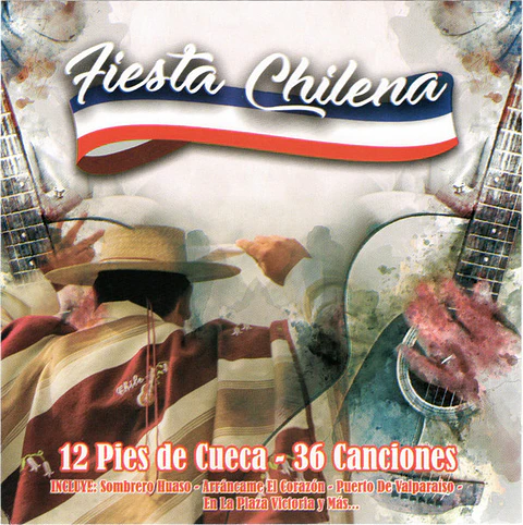 Fiesta Chilena - 12 pies de Cueca / 36 canciones (CD)