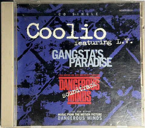 Coolio featuring L.V - Gangsta´s paradise (CD de época)