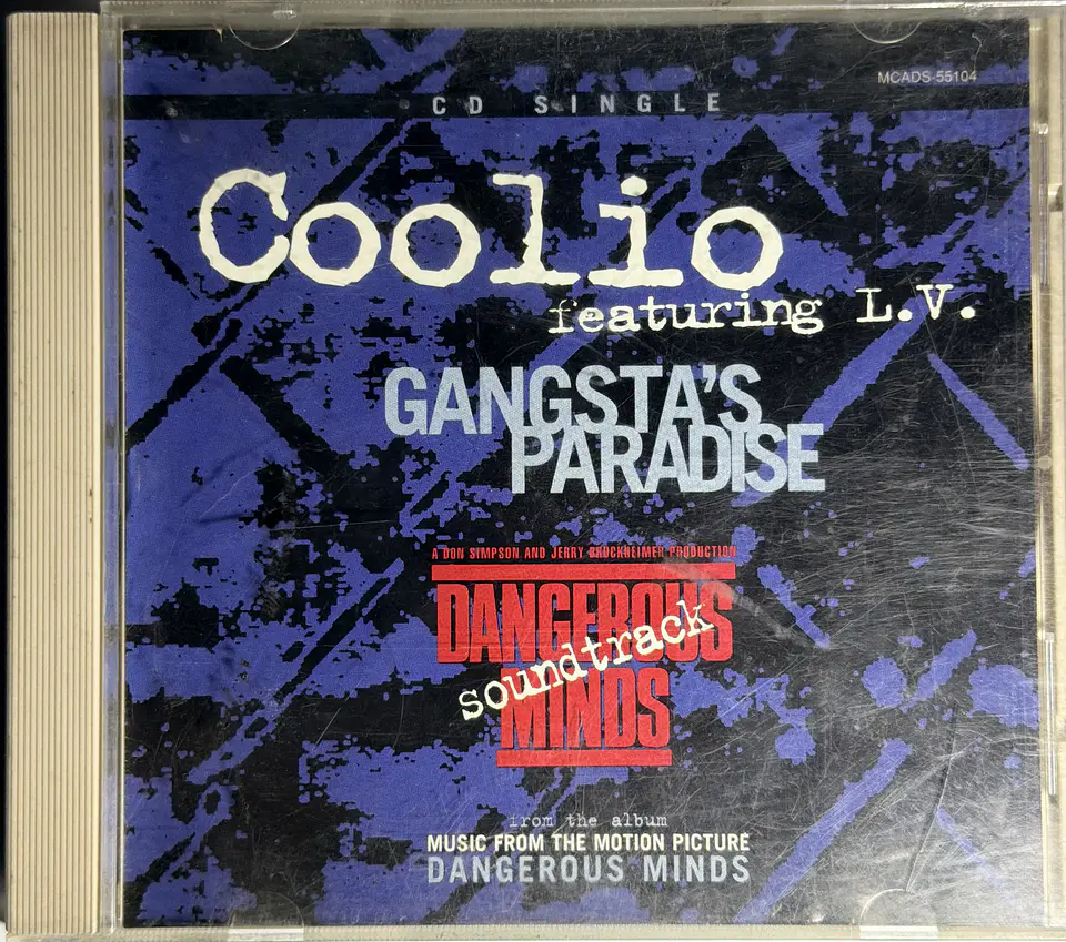 Coolio featuring L.V - Gangsta´s paradise (CD de época) 1