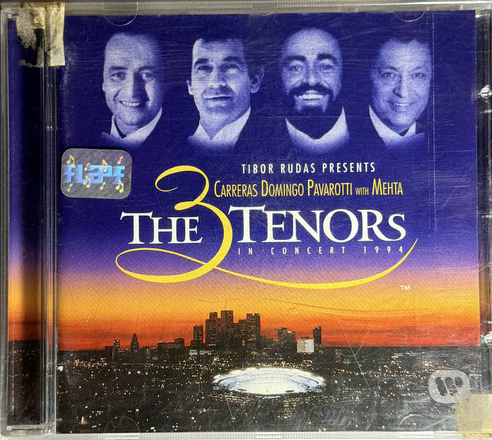 The 3 Tenors - Carreras, Domingo, Pavarotti with Mehta (CD de época) 1
