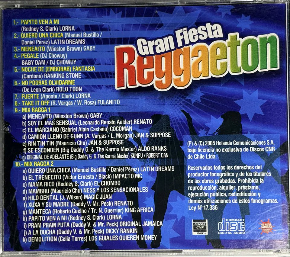 Varios Artistas - Gran Fiesta Reggaeton (CD de época) 2