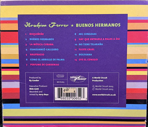 Ibrahim Ferrer - Buenos Hermanos (CD de época)