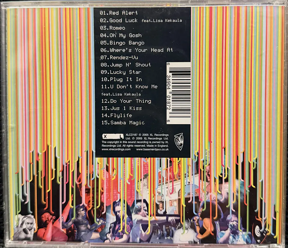 Basement Jaxx - The Singles (CD de época) 2