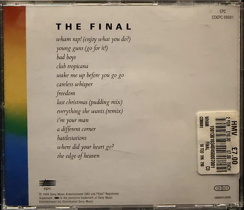 Wham! - The Final (CD de época)