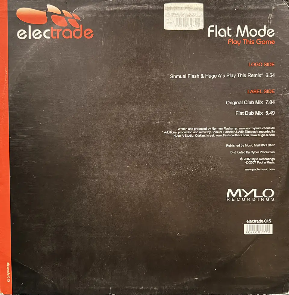 Flat Mode - Play This Game (vinilo de época 1Lp) 2