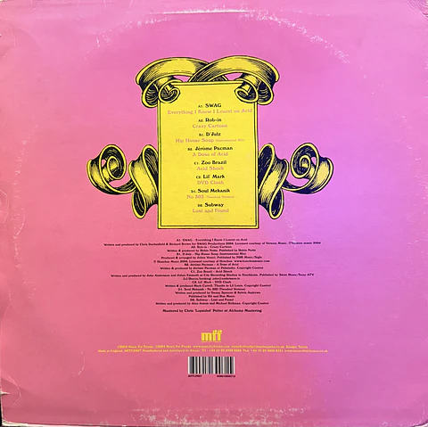 Varios - Bad Acid (Volume 1) / (vinilo de época 2Lp)