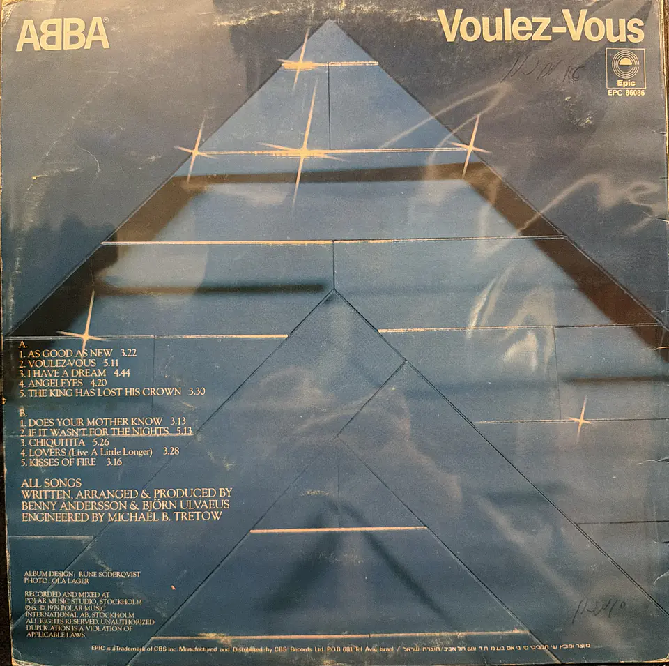 Abba - Voulez-Vous (vinilo 1 Lp) 2